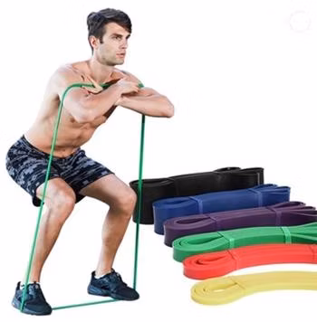 Fitness Workout Yoga Band 11 Pieces Elastic Resistance Band Long Fabric Latex Buttock Band Custom Set Resistance Band